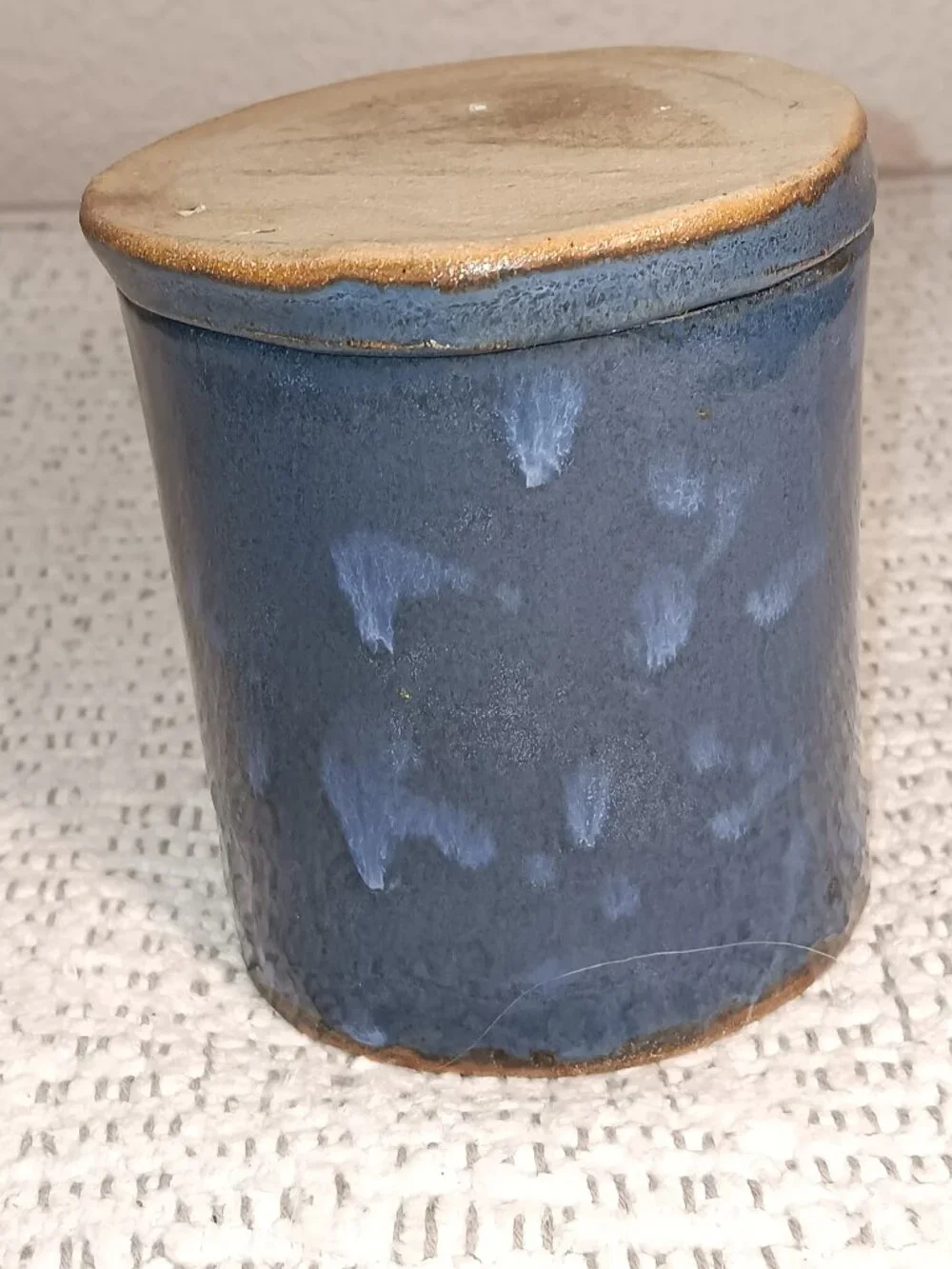 Handmade Artisan Pottery French - Style Butter Dish Keeper